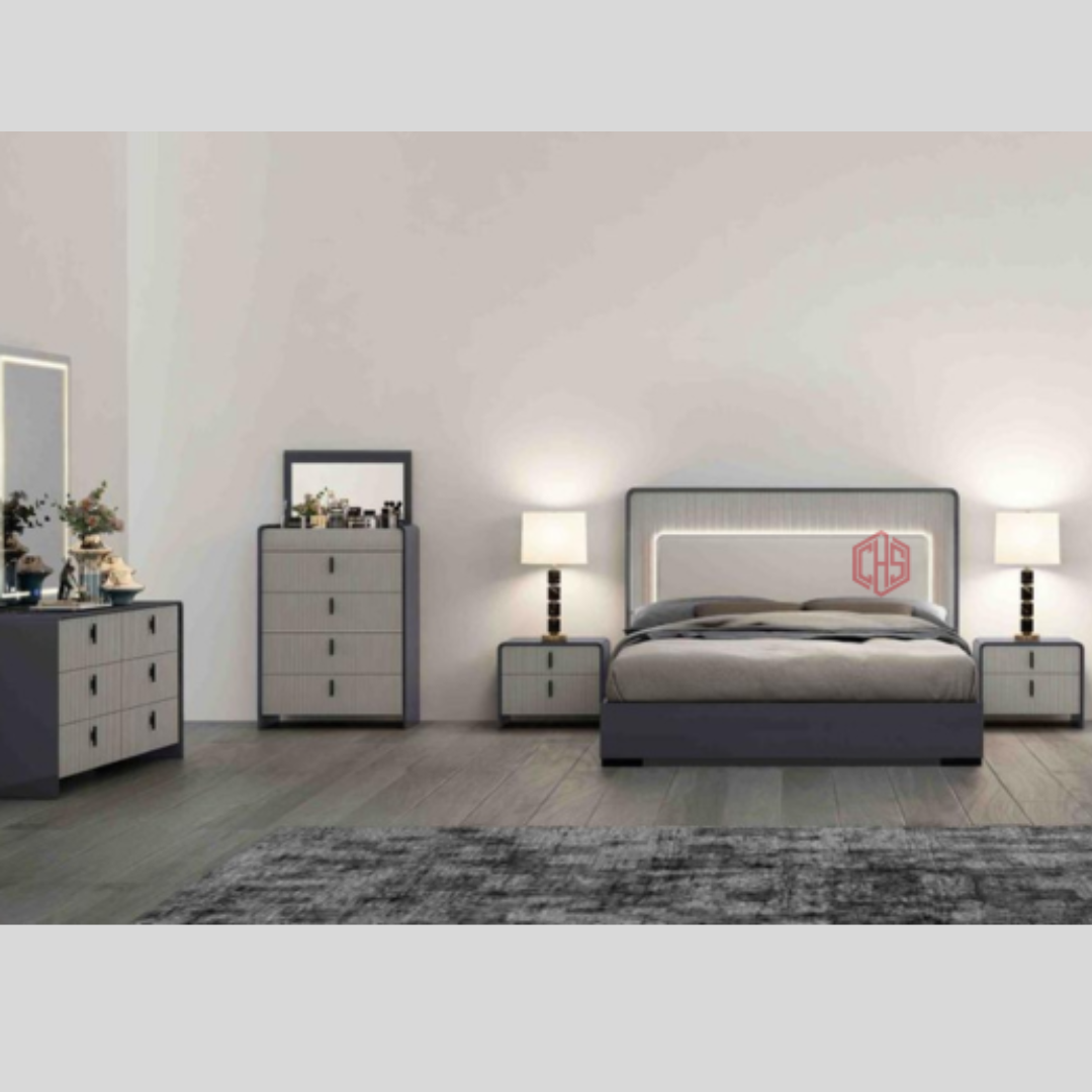 Modern LED Bedroom Set