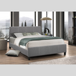 Queen Grey Platform Bed