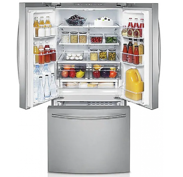 LED Lighting Refrigerator - RF220NCTASR (Floor Model)