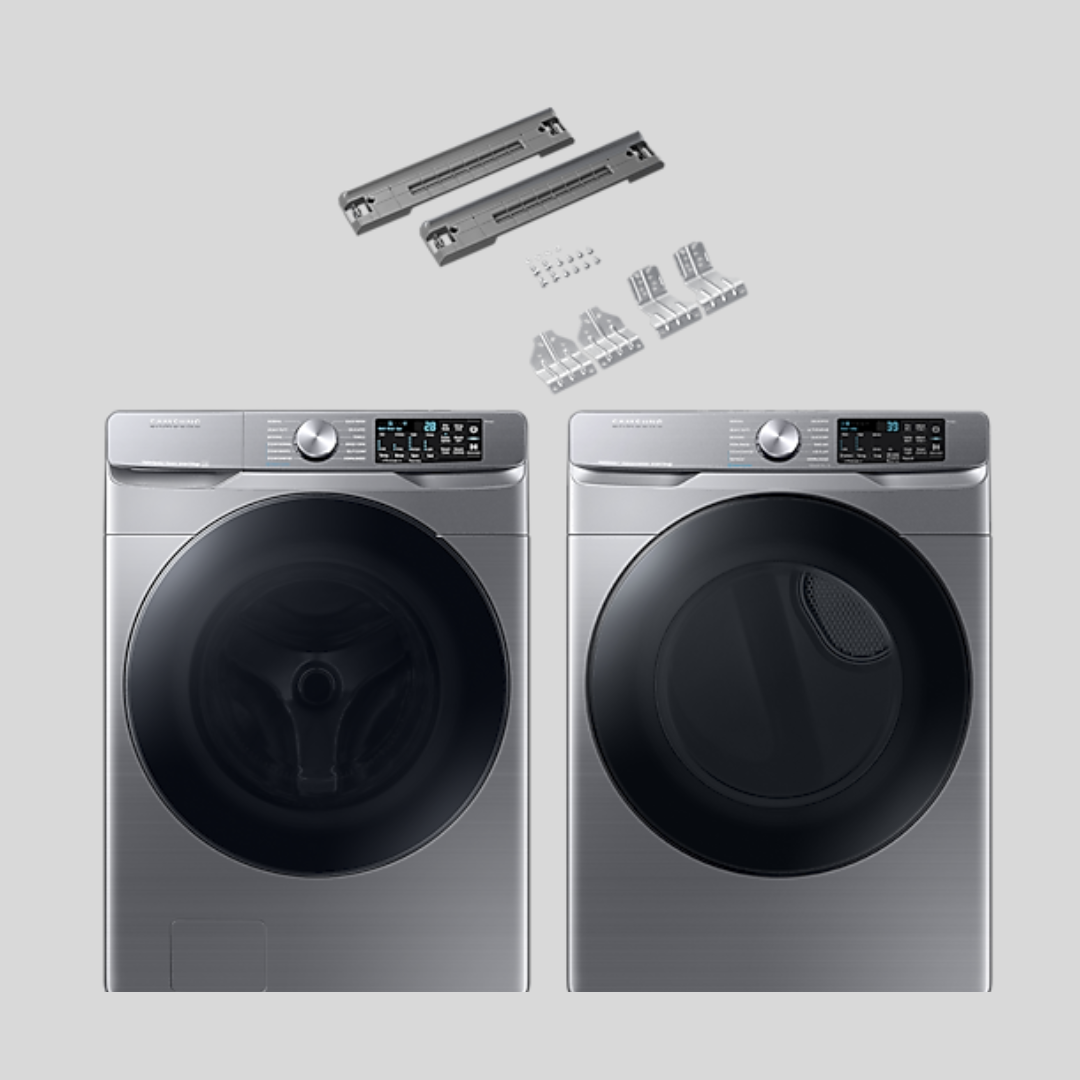 Stainless Steel Laundry Pair