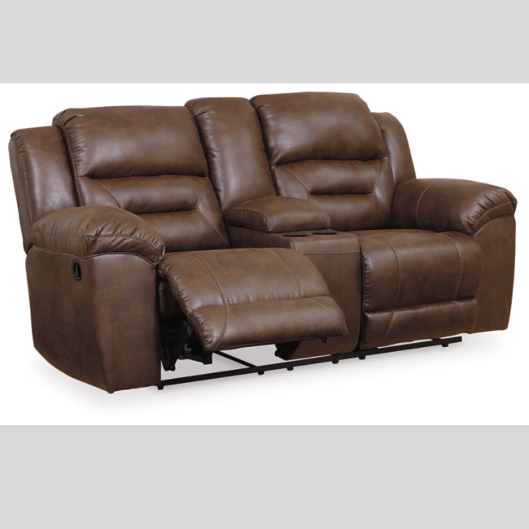 Stoneland Reclining Loveseat with Console