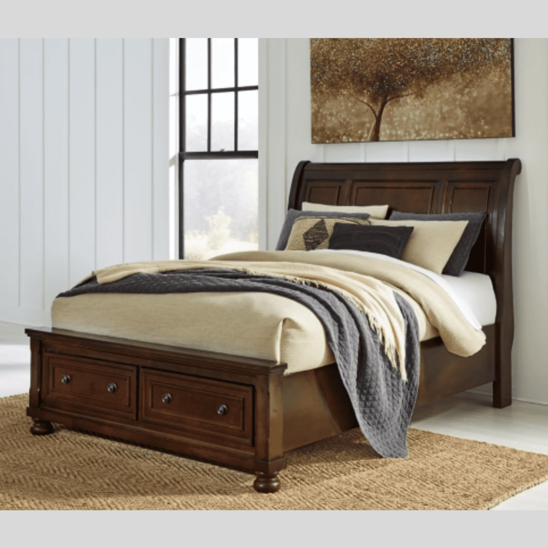 Solid Wood bedroom sets with Storage Drawers