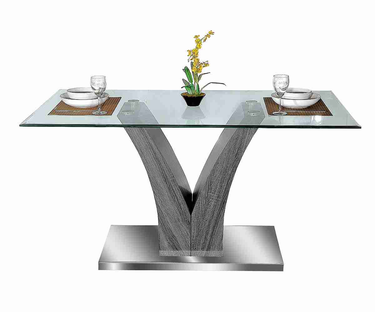 Glass Dining Table - Lorie