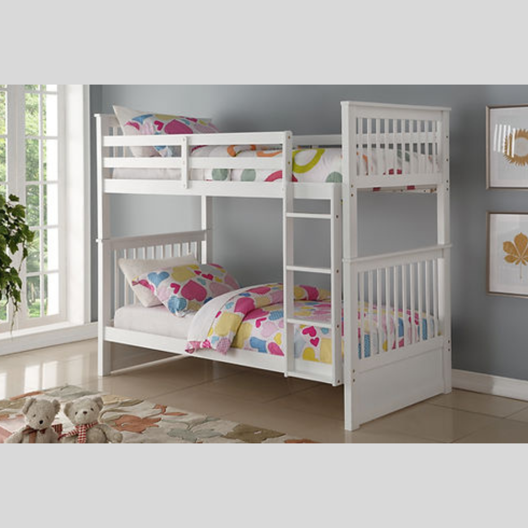 Wooden Bunk Bed for Kids